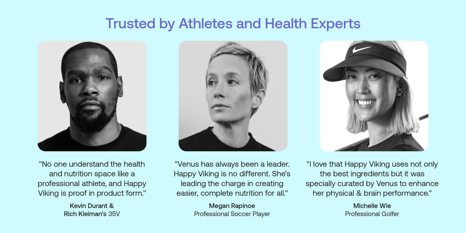 Trusted by athletes and health experts